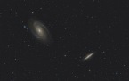 2020-04-17-Galaxie M81 a M82. Foto: J. Mäsiar, M. Harman