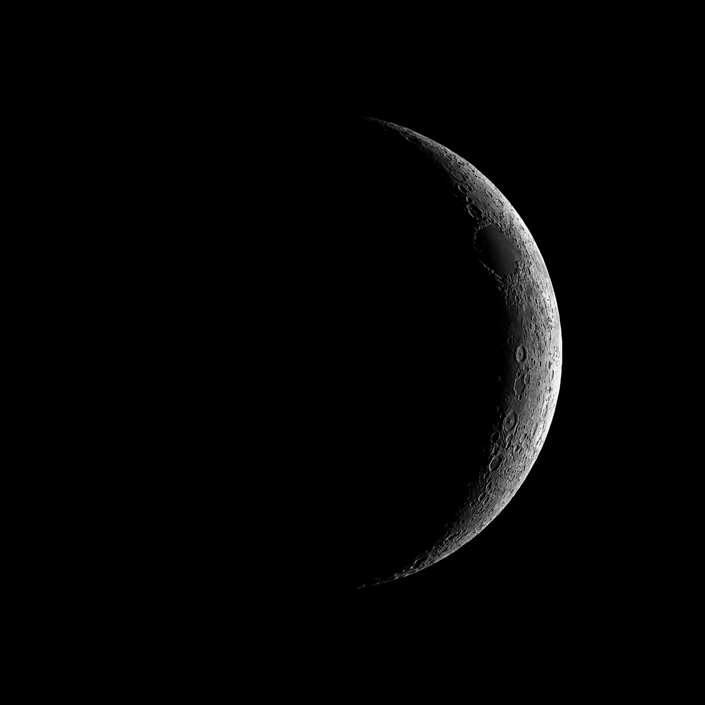 Mesiac z 30.4.2025. Autor: M. Urbaník, Krajská hvezdáreň v Žiline Mesiac z 30.4.2025. Autor: M. Urbaník, Krajská hvezdáreň v Žiline