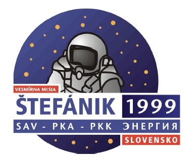 Znak vesmírnej misie slovenského kozmonauta Štefánik 1999